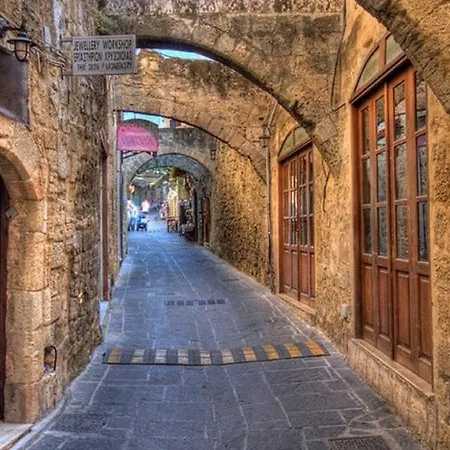 Tatil Evi Old Town Roloi House Rhodes City
